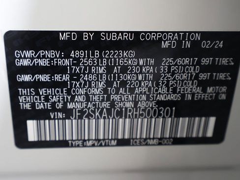 Used 2024 Subaru Forester Wilderness image 56