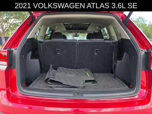 Used 2021 Volkswagen Atlas SE w/ Panoramic Sunroof Package FWD image 16