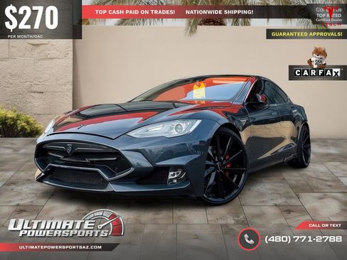 Used 2014 Tesla Model S P85 RWD image 2