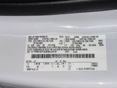 Used 2018 Ford F450 XL w/ STX Appearance Package AWD/4WD image 98