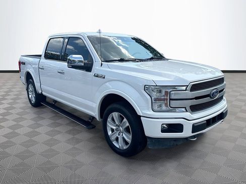 Used 2019 Ford F150 Platinum w/ Technology Package AWD/4WD image 4
