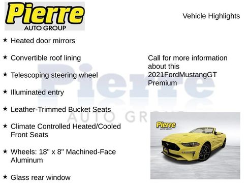 Used 2021 Ford Mustang GT Premium RWD image 14