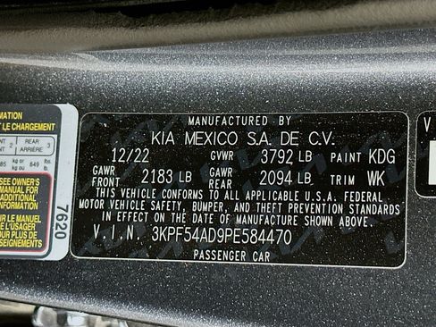 Used 2023 Kia Forte GT-Line w/ GT-Line Premium Package FWD image 12