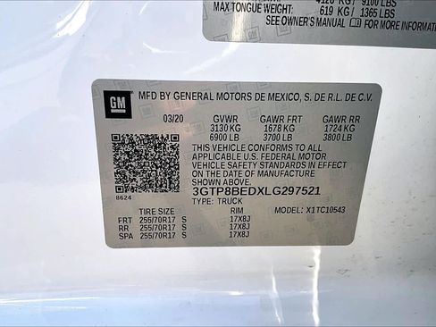 Used 2020 GMC Sierra 1500 SLE w/ SLE Value Package image 34