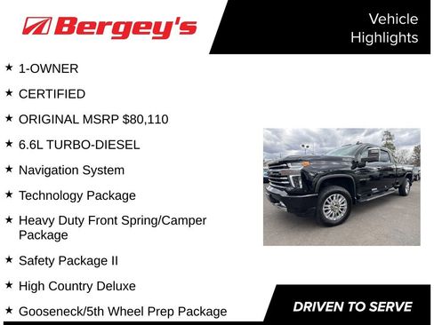 Used 2021 Chevrolet Silverado 3500 High Country w/ Z71 Off-Road Package image 5