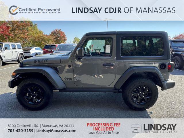 Certified 2021 Jeep Wrangler Sport AWD/4WD image 6