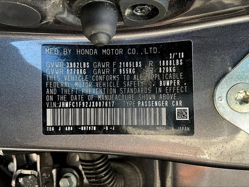 Used 2018 Honda Civic Touring image 19