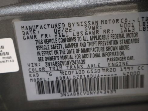 Used 2022 Nissan Sentra SV image 19