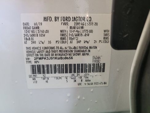 Used 2019 Ford Edge SEL w/ Equipment Group 201A FWD image 33
