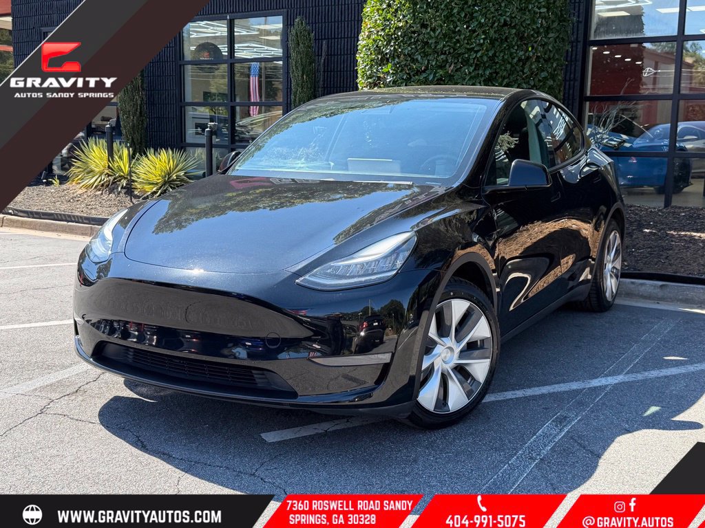 Used 2021 Tesla Model Y Long Range AWD/4WD image 1