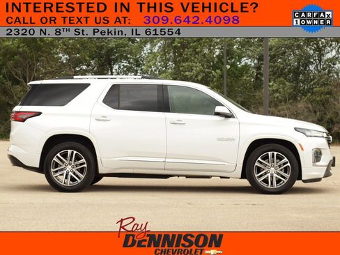 Used 2023 Chevrolet Traverse High Country w/ LPO, Floor Liner Package AWD/4WD image 8