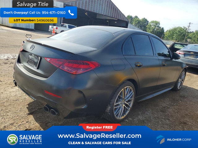 Used 2024 Mercedes-Benz C 43 AMG 4MATIC Sedan image 4