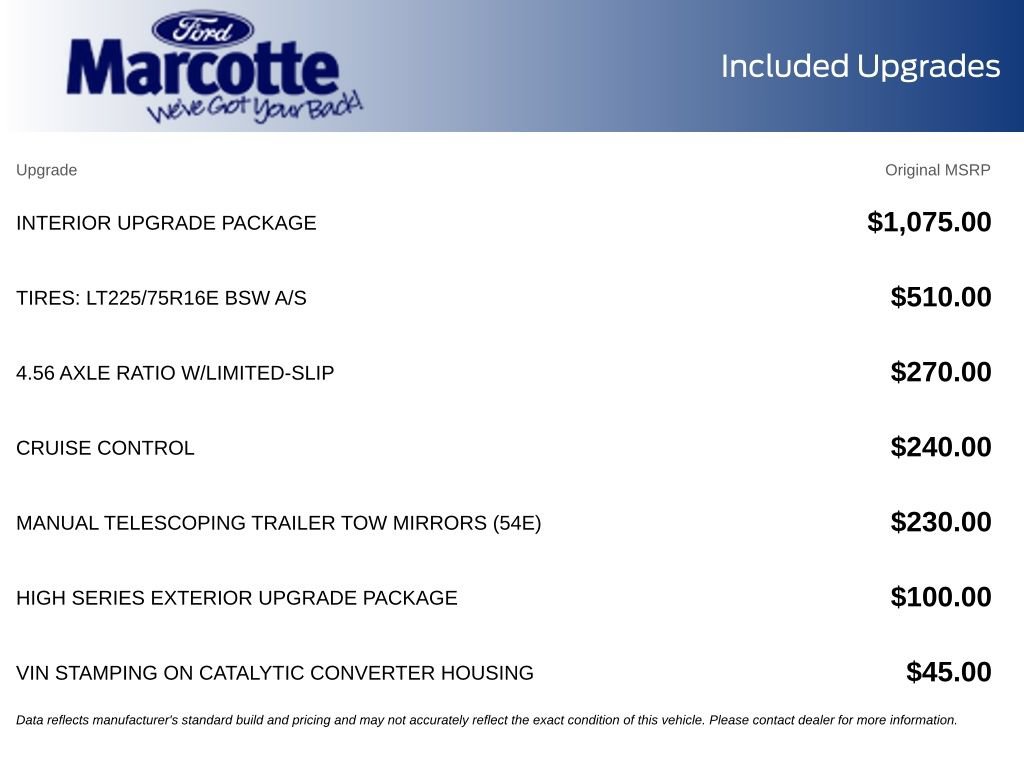 New 2027 Ford E-450 and Econoline 450 Super Duty w/ Interior Upgrade Package RWD image 3