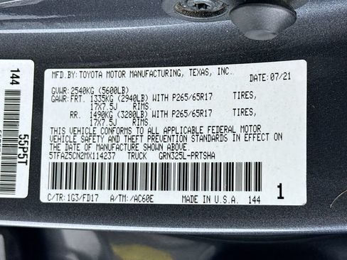 Used 2021 Toyota Tacoma TRD Sport w/ Technology Package RWD image 35