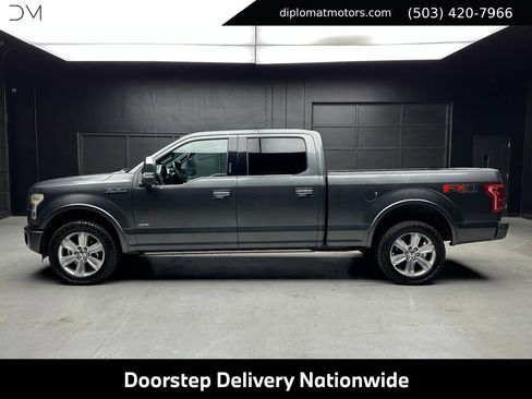 Used 2016 Ford F150 Platinum w/ Equipment Group 701A Luxury AWD/4WD image 4