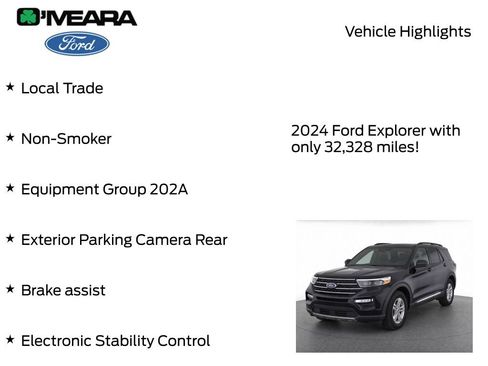 Used 2024 Ford Explorer XLT w/ Equipment Group 202A AWD/4WD image 7
