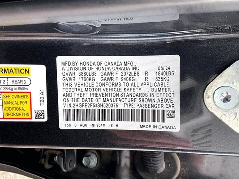 Used 2025 Honda Civic Sport image 17