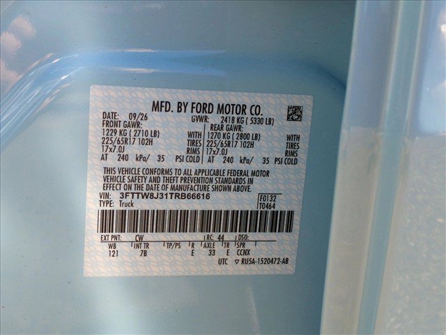 New 2026 Ford Maverick XLT w/ Equipment Group 301A AWD/4WD image 17