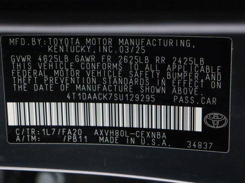 Certified 2025 Toyota Camry LE image 40