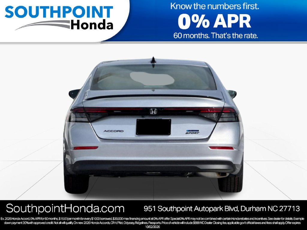 New 2026 Honda Accord Sport image 5