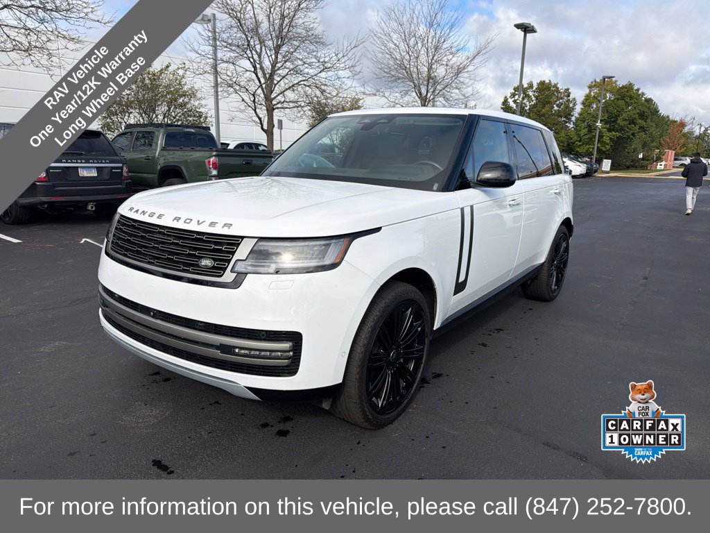 Used 2025 Land Rover Range Rover Long Wheelbase SE AWD/4WD image 1