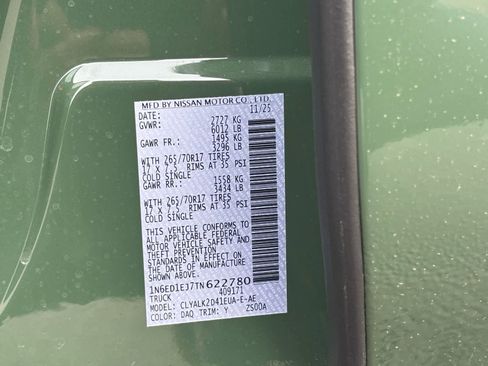 New 2026 Nissan Frontier Pro-X w/ Pro Premium Package image 23