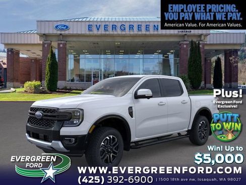 New 2025 Ford Ranger Lariat w/ Trailer Tow Package AWD/4WD image 1
