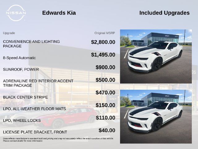 Used 2017 Chevrolet Camaro LT RWD image 7