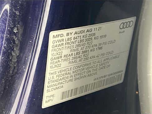 Used 2022 Audi Q8 Prestige AWD/4WD image 33