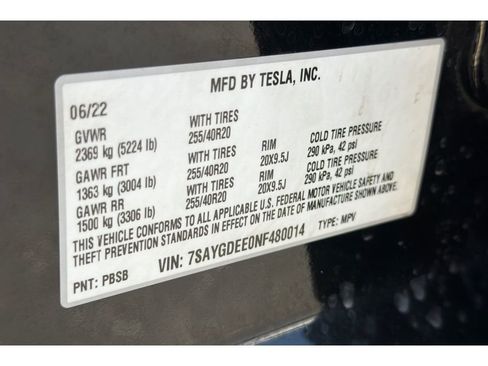 Used 2022 Tesla Model Y Long Range AWD/4WD image 35