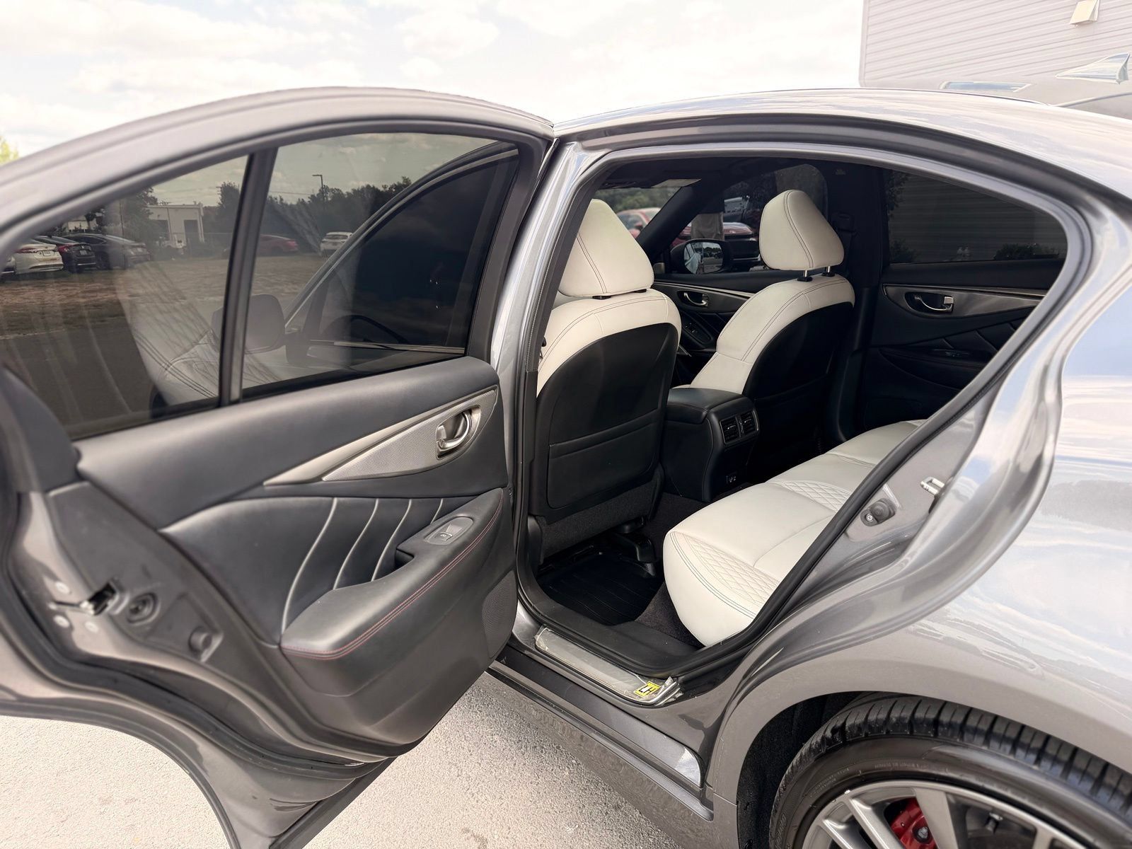 Used 2020 INFINITI Q50 Red Sport 400 w/ Cargo Package RWD image 27