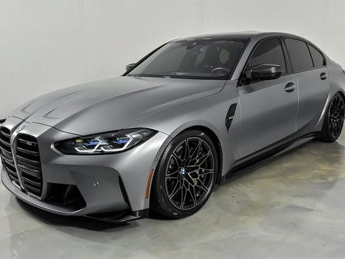 Used 2023 BMW M3 w/ M Carbon Exterior Package RWD image 5