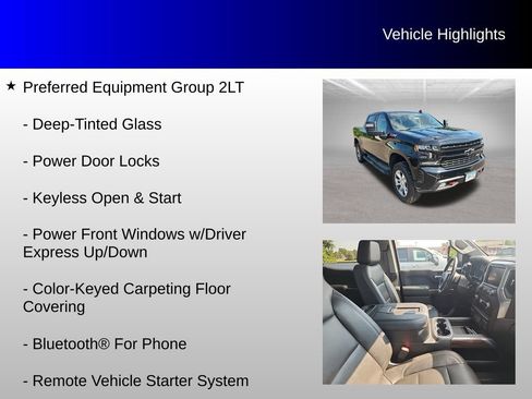 Used 2020 Chevrolet Silverado 1500 LT Trail Boss w/ Midnight Edition AWD/4WD image 12