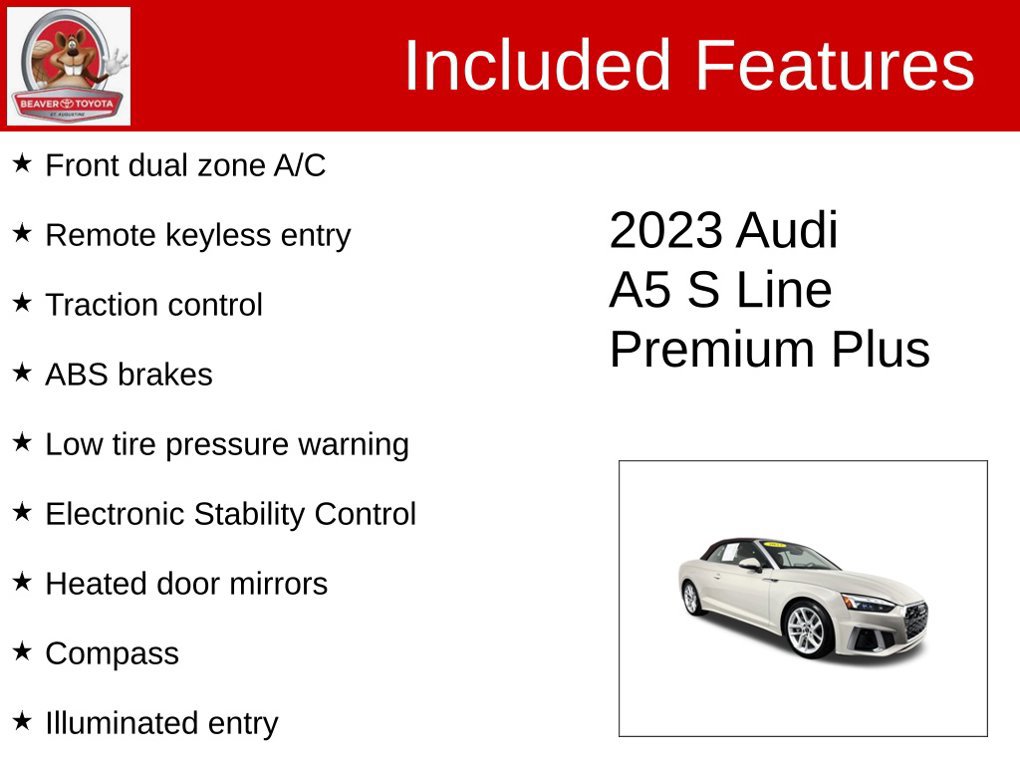 Used 2023 Audi A5 2.0T Premium Plus AWD/4WD image 4