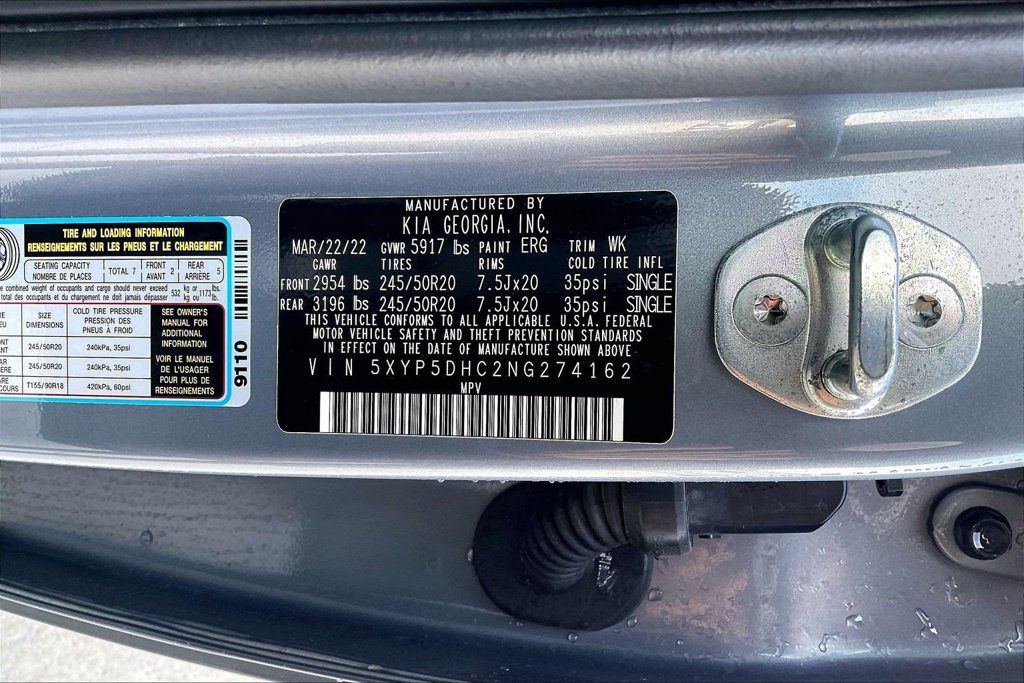 Used 2022 Kia Telluride SX w/ Towing Package AWD/4WD image 35