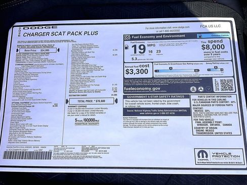 New 2026 Dodge Charger R/T Scat Pack image 33