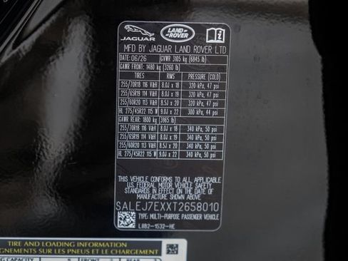 New 2026 Land Rover Defender 110 S AWD/4WD image 73