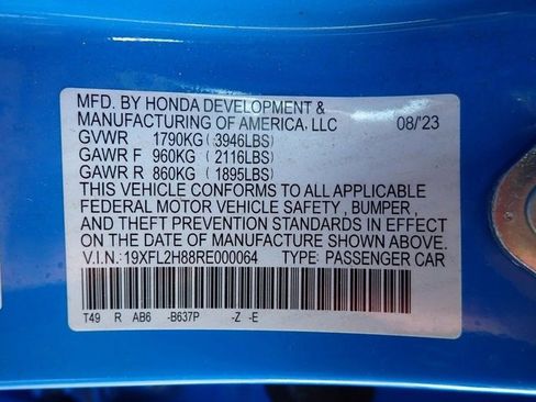 Used 2024 Honda Civic Sport image 13