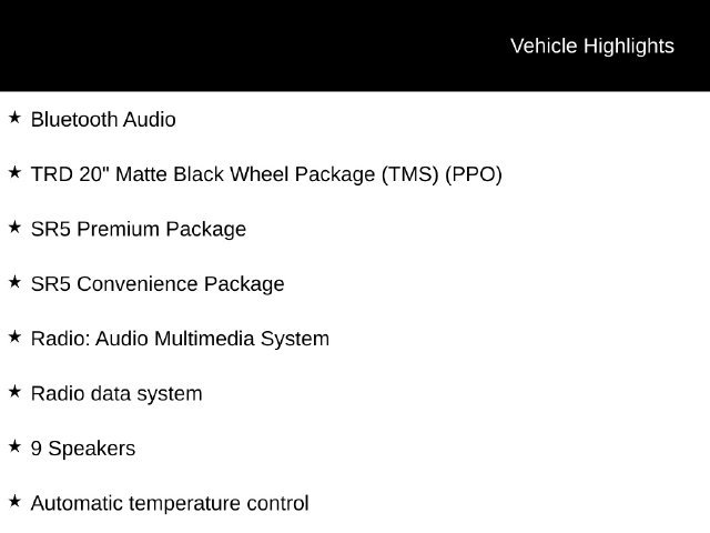 Used 2025 Toyota Tundra SR5 w/ SR5 Premium Package AWD/4WD image 6