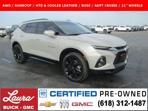 Certified 2021 Chevrolet Blazer RS w/ Enhanced Convenience Package image 1