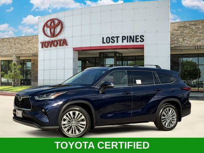 Certified 2026 Toyota Highlander Platinum