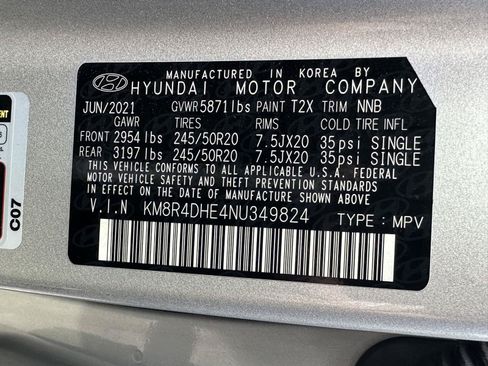 Used 2022 Hyundai Palisade SEL w/ 8P Bench Seat Package AWD/4WD image 15