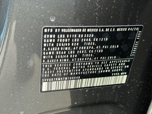 New 2026 Volkswagen Tiguan SE R-Line AWD/4WD image 28