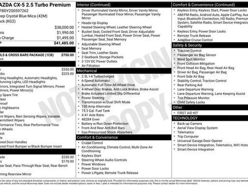 Used 2025 MAZDA CX-5 2.5 Turbo image 56