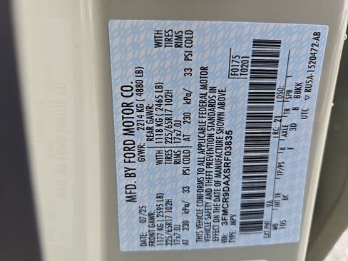 Used 2025 Ford Bronco Sport Badlands w/ Badlands Tech Package image 11