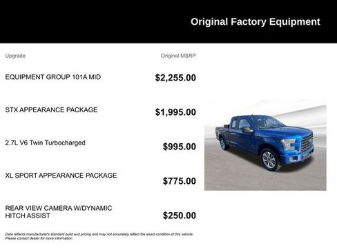 Used 2017 Ford F150 XL w/ Equipment Group 101A Mid image 9