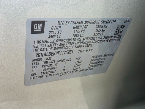 Used 2015 Chevrolet Equinox LT w/ Driver Convenience Package FWD image 30