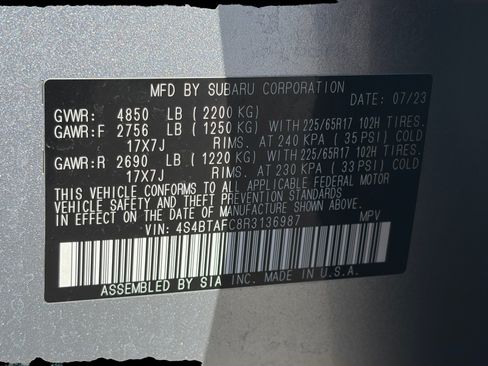 Used 2024 Subaru Outback Premium AWD/4WD image 33