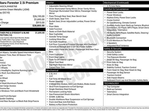 Used 2018 Subaru Forester 2.5i Premium image 9
