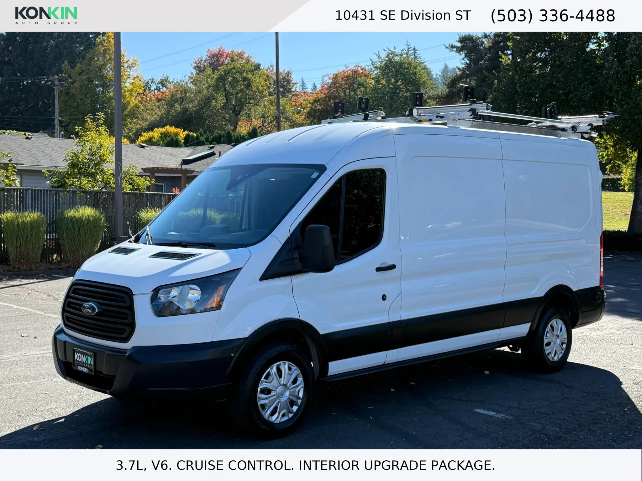 Used 2019 Ford Transit 250 148 Medium Roof w/ Interior Upgrade Package RWD image 1